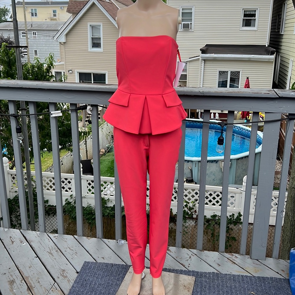 Elisabetta Franchi 2 pieces strapless suit